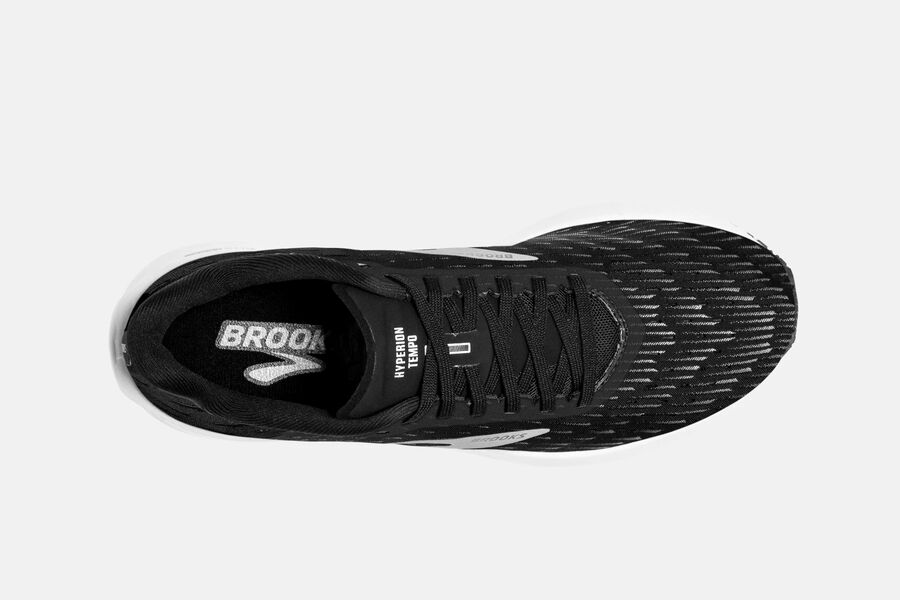 Brooks Israel Hyperion Tempo Road Running Shoes Mens - Black/Silver - WOP-086752